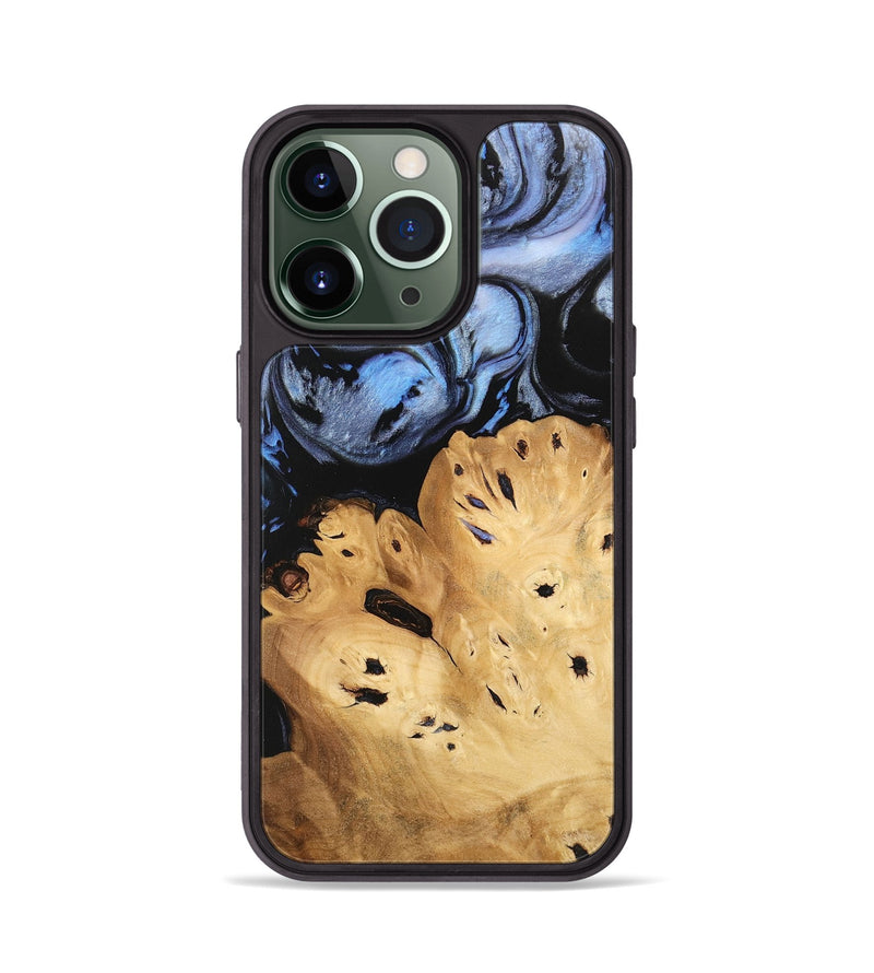 iPhone 13 Pro Wood Phone Case - Lamont (Blue, 746180)