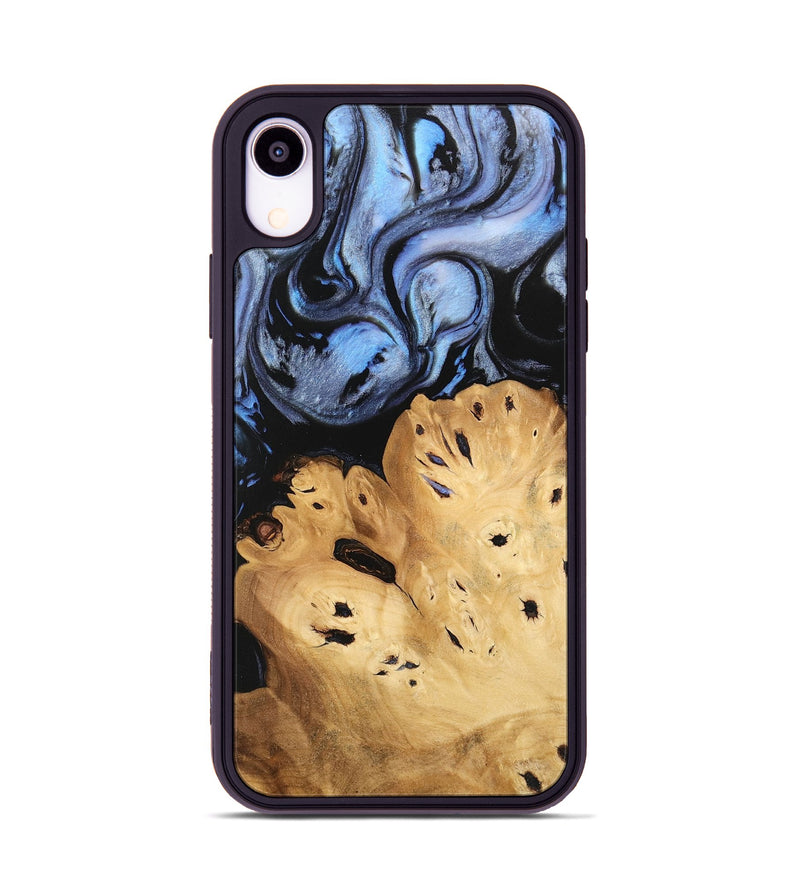 iPhone Xr Wood Phone Case - Lamont (Blue, 746180)