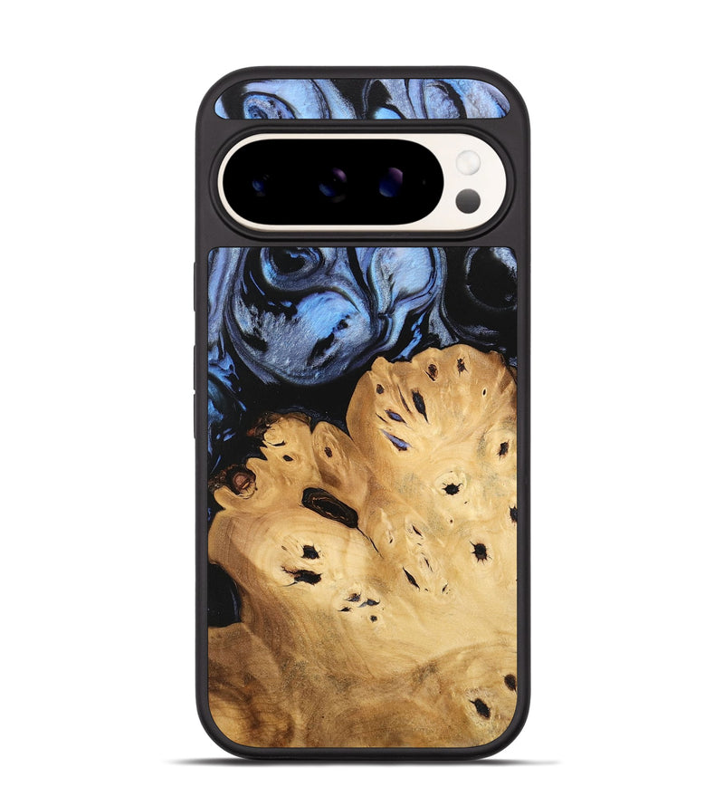 Pixel 9 Wood Phone Case - Lamont (Blue, 746180)