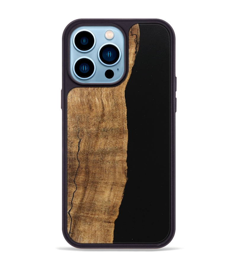 iPhone 14 Pro Max Wood Phone Case - Kelsea (Wood Burl, 746181)