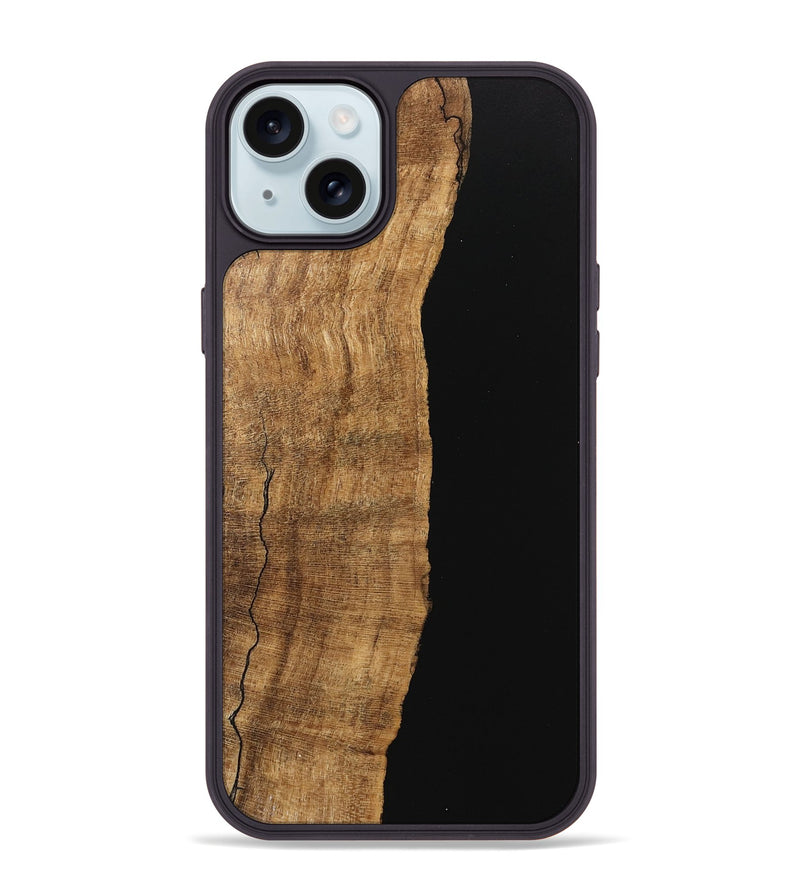 iPhone 15 Plus Wood Phone Case - Kelsea (Wood Burl, 746181)