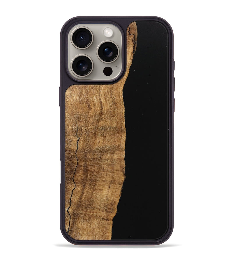 iPhone 16 Pro Max Wood Phone Case - Kelsea (Wood Burl, 746181)