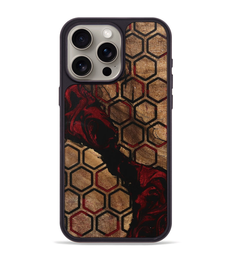 iPhone 15 Pro Max Wood Phone Case - Patti (Pattern, 746184)