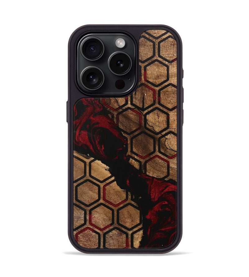 iPhone 15 Pro Wood Phone Case - Patti (Pattern, 746184)