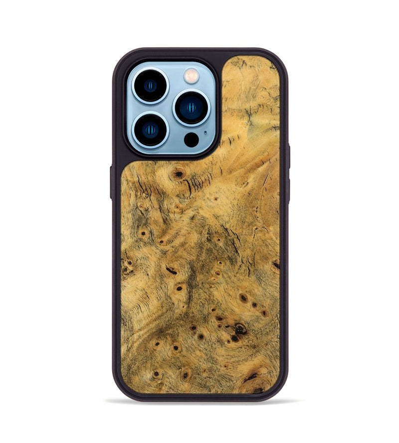 iPhone 14 Pro Wood Phone Case - Kayla (Wood Burl, 746185)