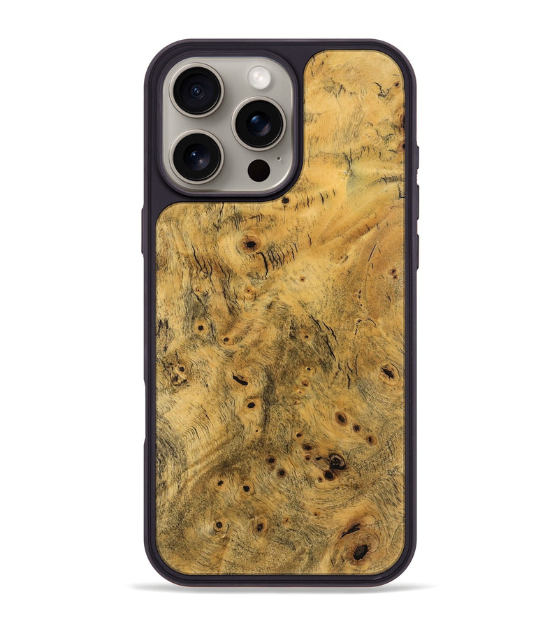 iPhone 16 Pro Max Wood Phone Case - Kayla (Wood Burl, 746185)