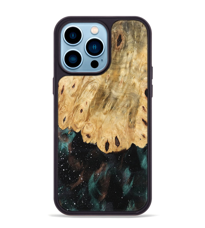 iPhone 14 Pro Max Wood Phone Case - Edna (Cosmos, 746186)