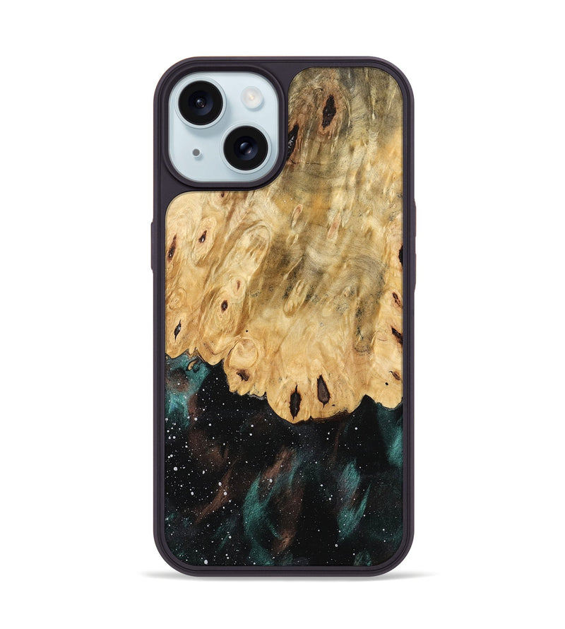 iPhone 15 Wood Phone Case - Edna (Cosmos, 746186)