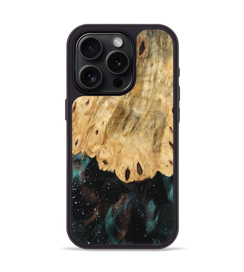 iPhone 15 Pro Wood Phone Case - Edna (Cosmos, 746186)