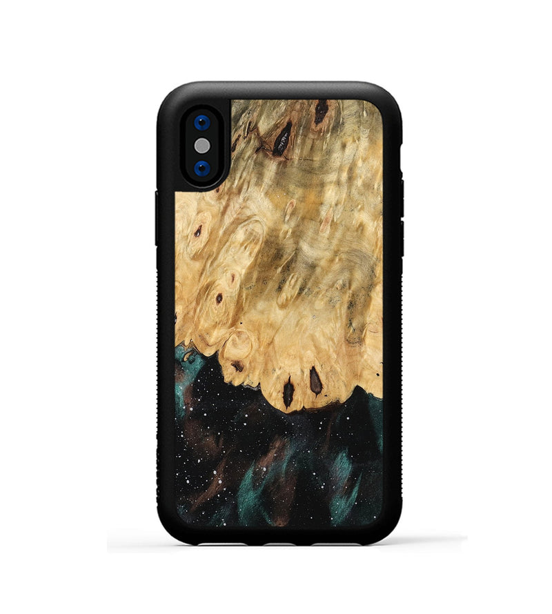 iPhone Xs Wood Phone Case - Edna (Cosmos, 746186)