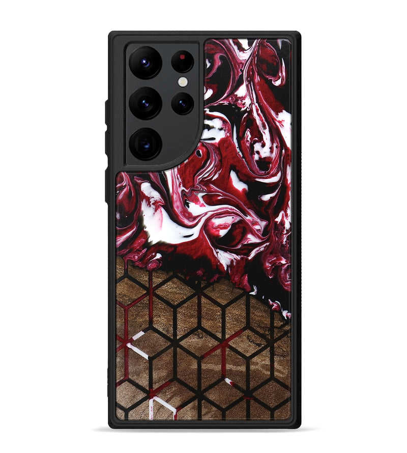 Galaxy S22 Ultra Wood Phone Case - Jamaal (Pattern, 746187)