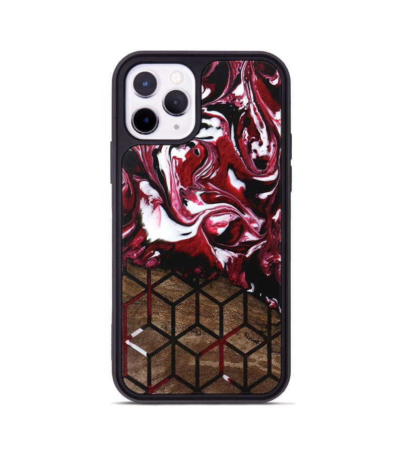 iPhone 11 Pro Wood Phone Case - Jamaal (Pattern, 746187)