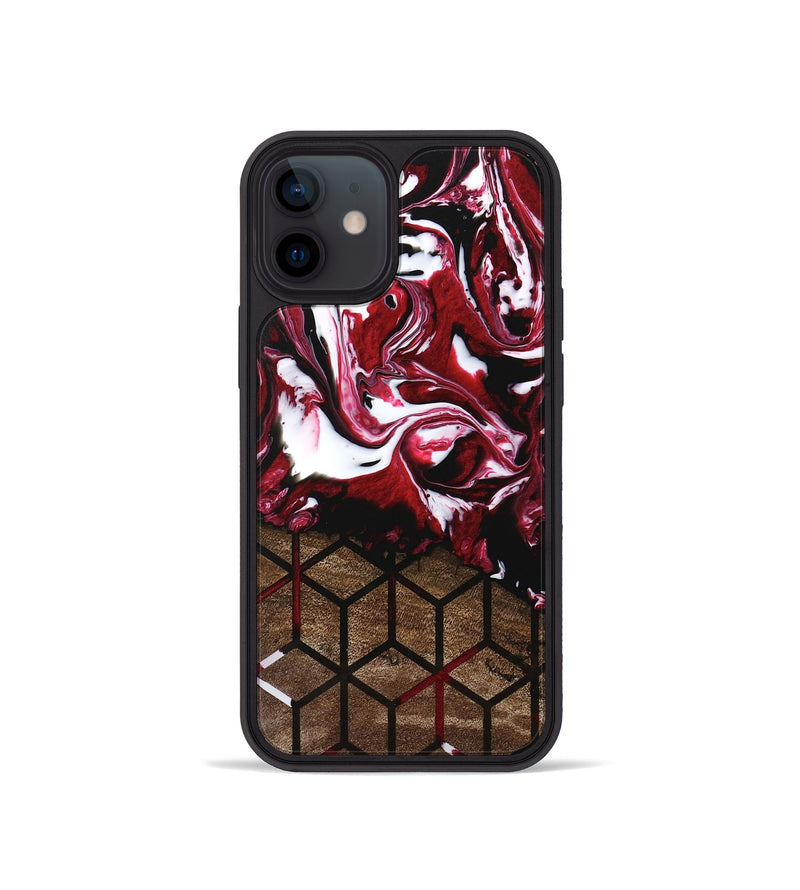 iPhone 12 mini Wood Phone Case - Jamaal (Pattern, 746187)