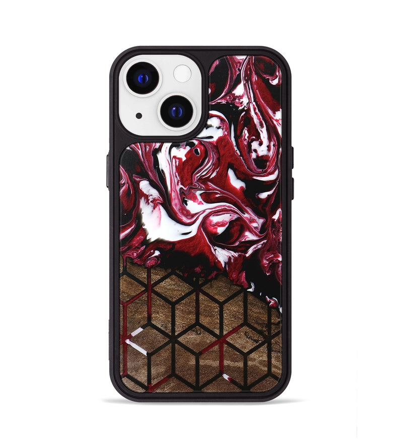 iPhone 13 Wood Phone Case - Jamaal (Pattern, 746187)