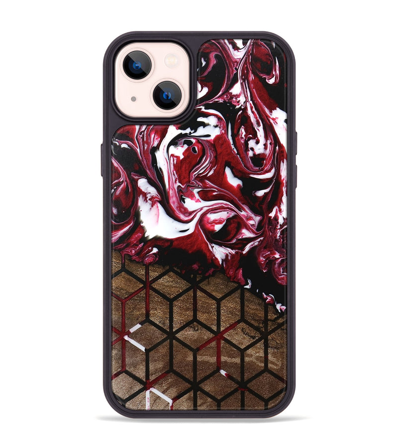 iPhone 14 Plus Wood Phone Case - Jamaal (Pattern, 746187)