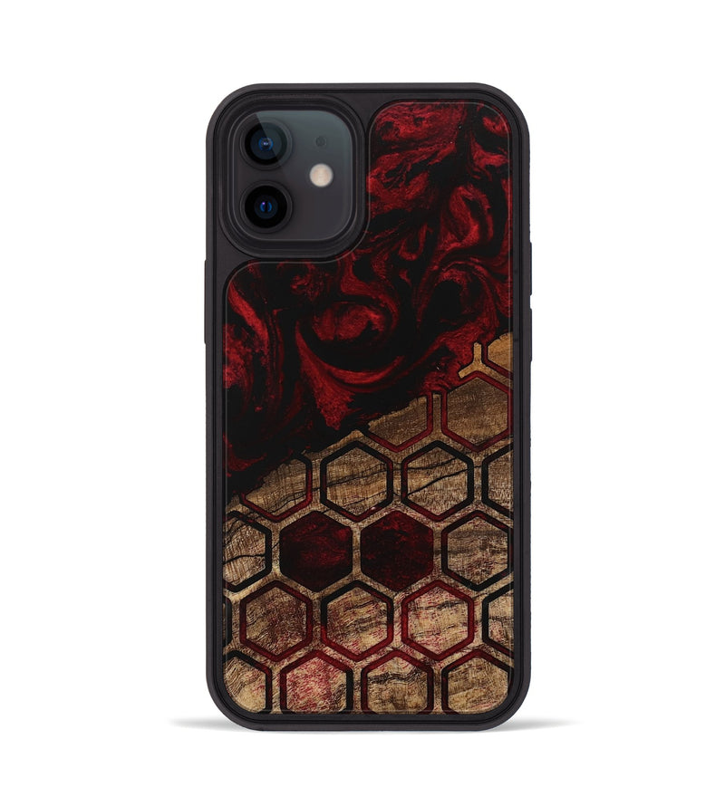 iPhone 12 Wood Phone Case - Isa (Pattern, 746188)