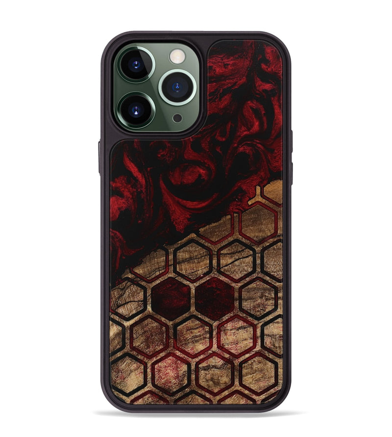 iPhone 13 Pro Max Wood Phone Case - Isa (Pattern, 746188)