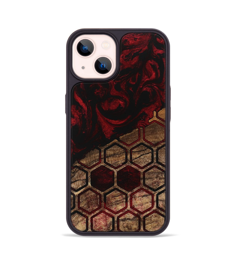 iPhone 14 Wood Phone Case - Isa (Pattern, 746188)