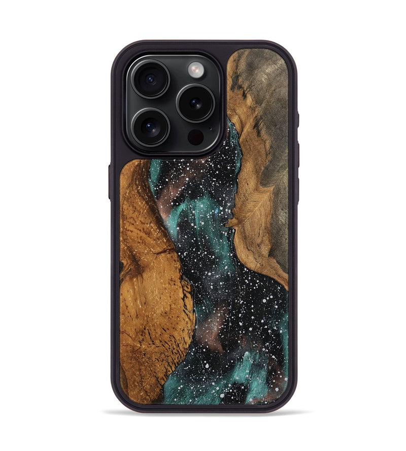 iPhone 15 Pro Wood Phone Case - Angie (Cosmos, 746189)