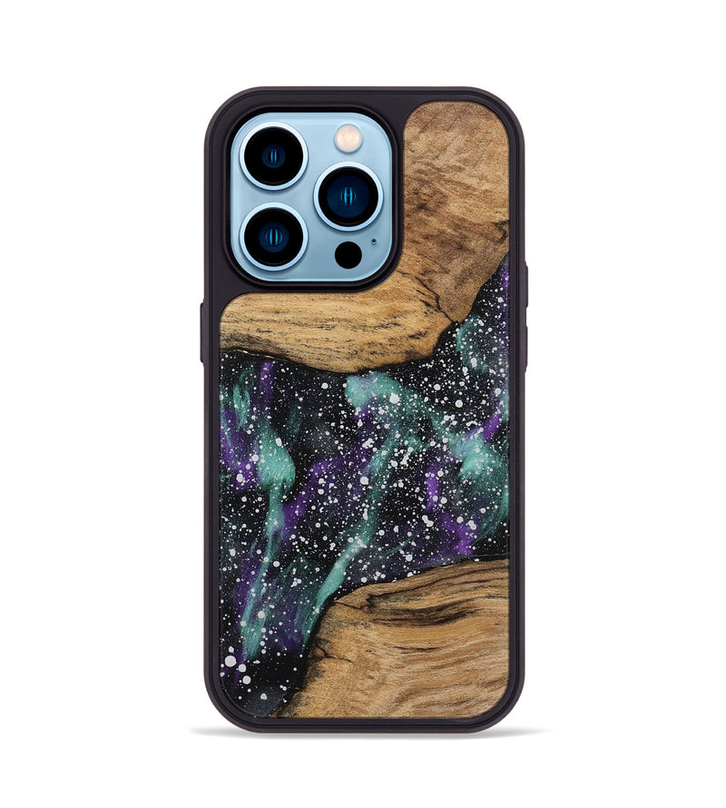 iPhone 14 Pro Wood Phone Case - Roseann (Cosmos, 746191)