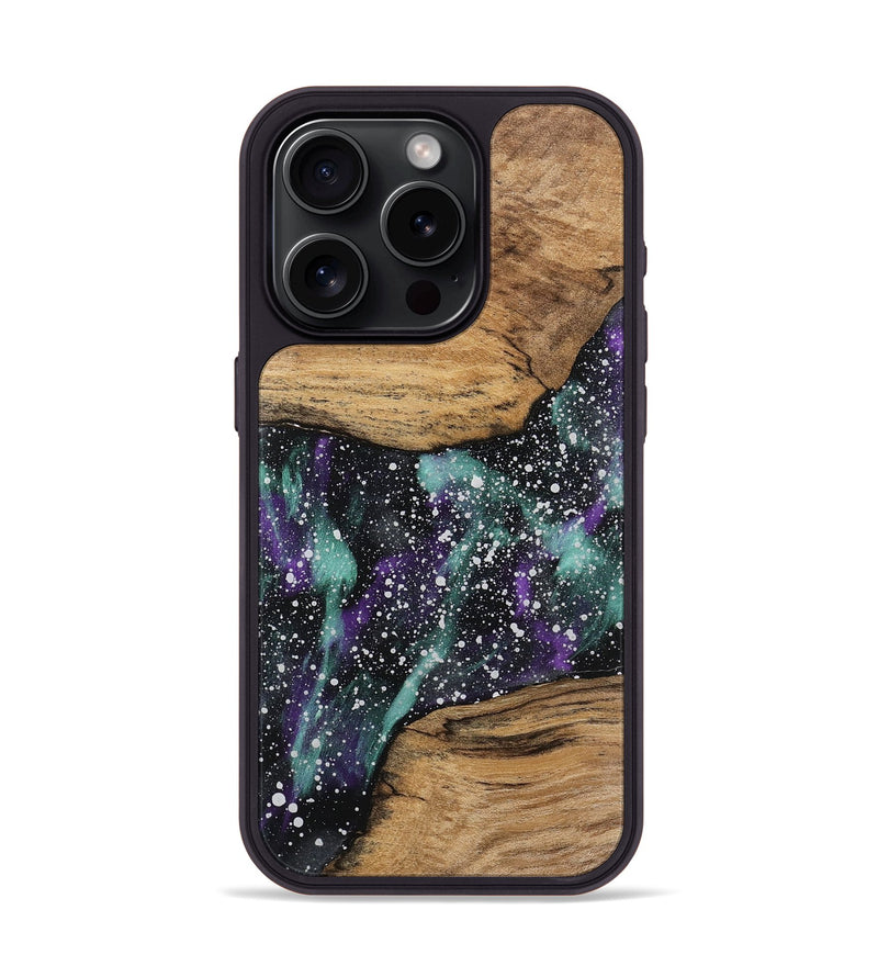 iPhone 15 Pro Wood Phone Case - Roseann (Cosmos, 746191)