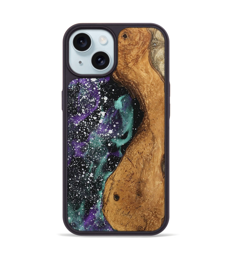 iPhone 15 Wood Phone Case - Kahlil (Cosmos, 746192)