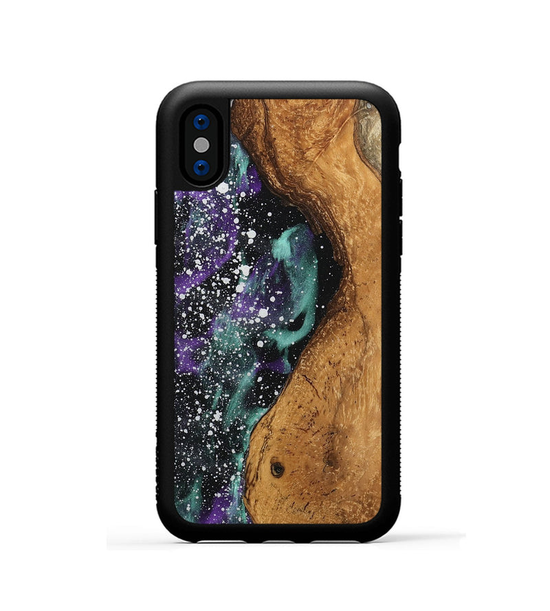 iPhone Xs Wood Phone Case - Kahlil (Cosmos, 746192)