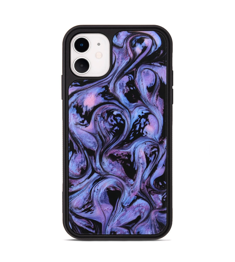 iPhone 11 ResinArt Phone Case - Tobias (Purple, 746194)