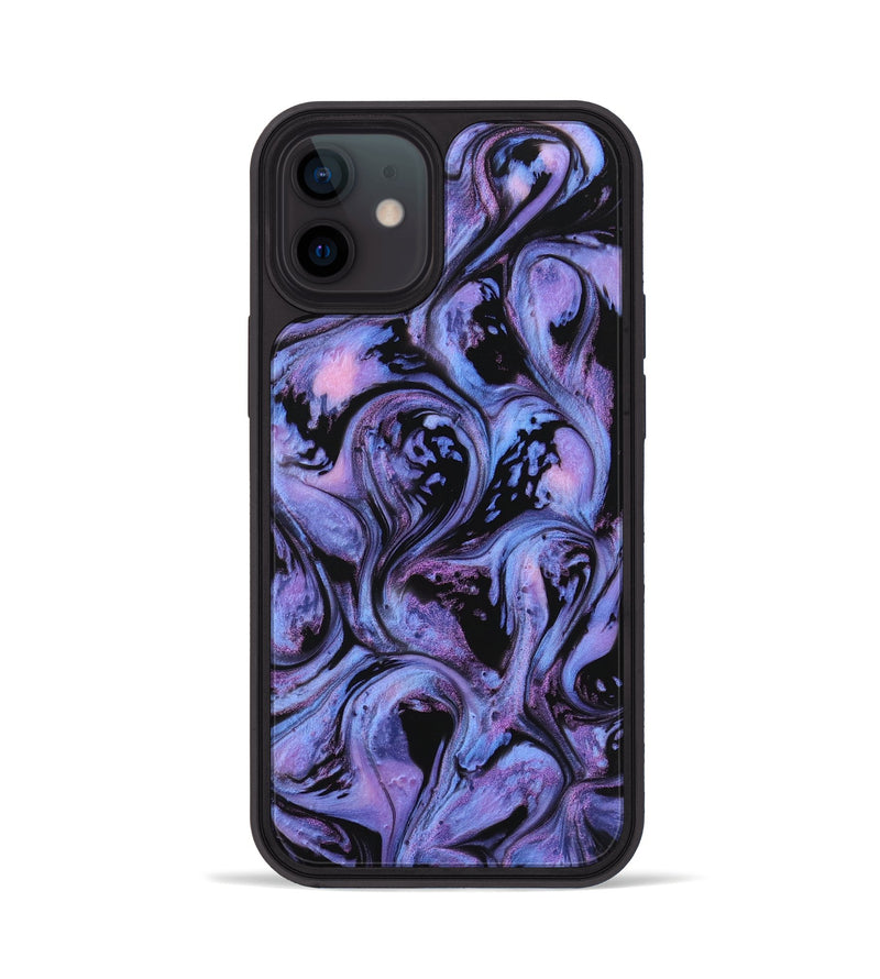 iPhone 12 ResinArt Phone Case - Tobias (Purple, 746194)