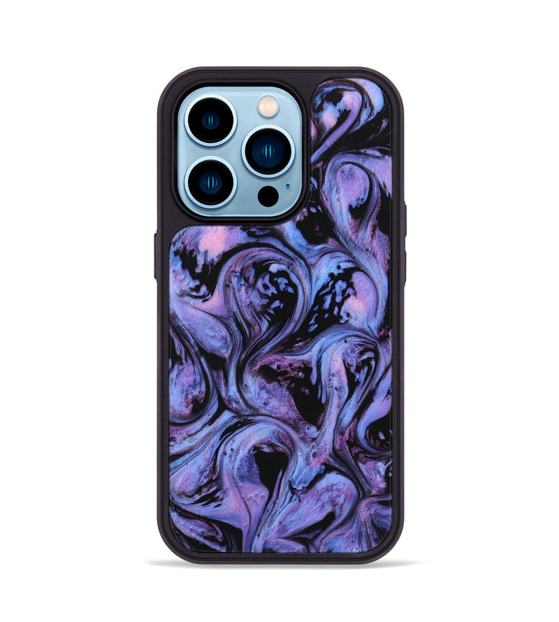 iPhone 14 Pro ResinArt Phone Case - Tobias (Purple, 746194)