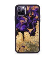 iPhone 11 Pro Max Wood Phone Case - Jules (Purple, 746196)