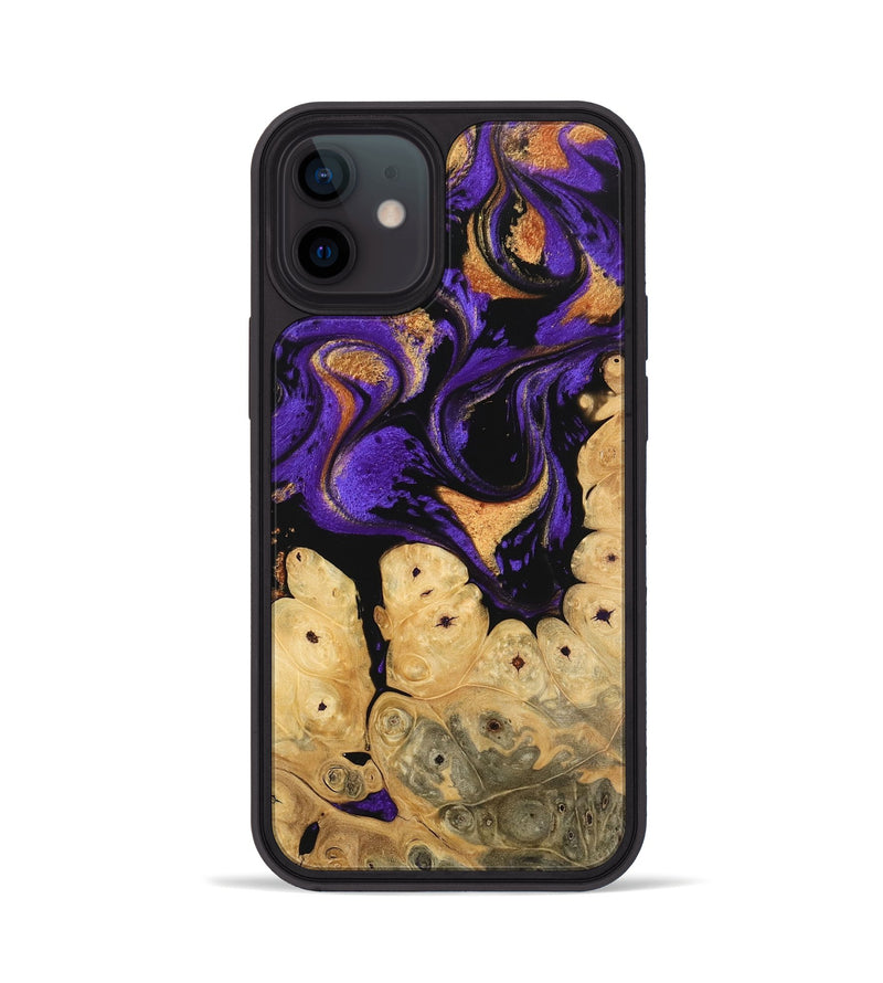 iPhone 12 Wood Phone Case - Jules (Purple, 746196)