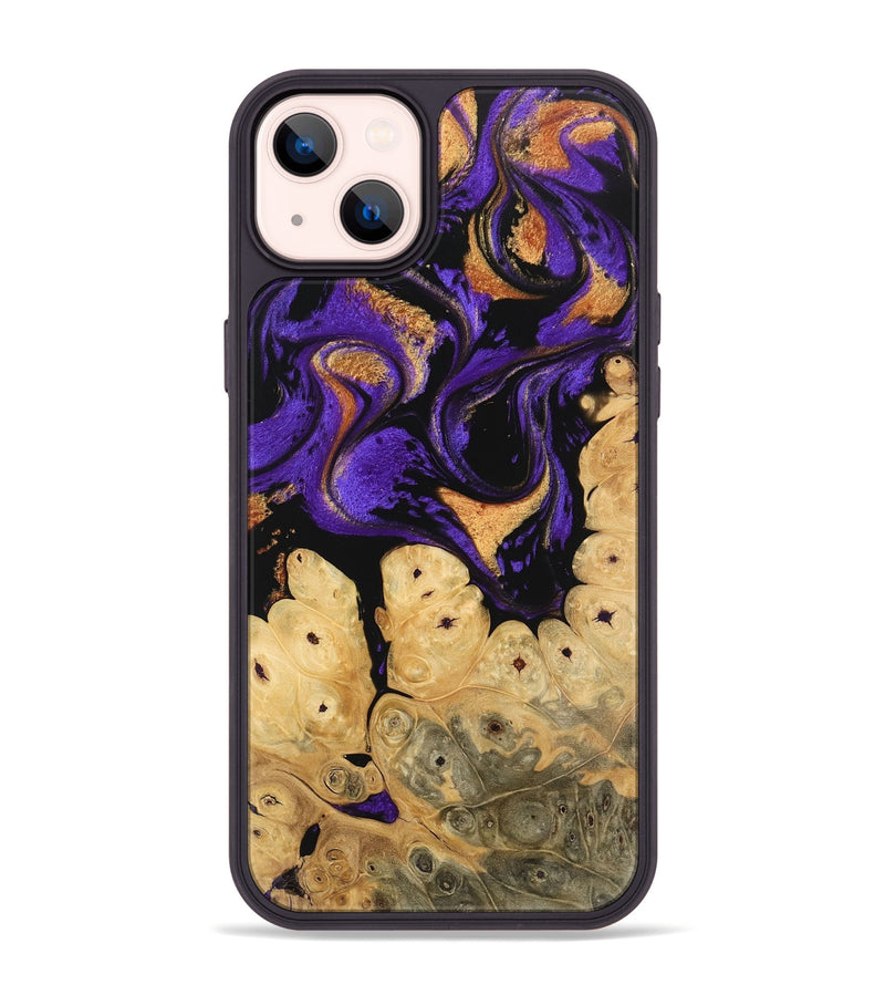 iPhone 14 Plus Wood Phone Case - Jules (Purple, 746196)