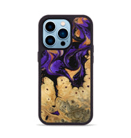 iPhone 14 Pro Wood Phone Case - Jules (Purple, 746196)