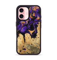 iPhone 16 Wood Phone Case - Jules (Purple, 746196)