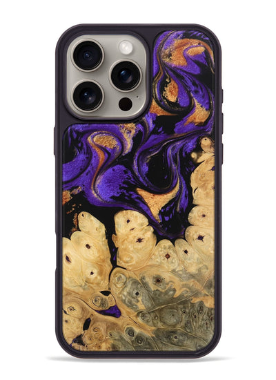 iPhone 16 Pro Max Wood Phone Case - Jules (Purple, 746196)