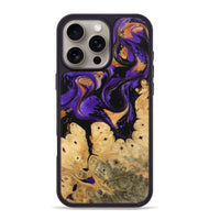 iPhone 16 Pro Max Wood Phone Case - Jules (Purple, 746196)