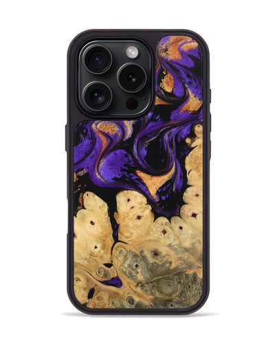 iPhone 16 Pro Wood Phone Case - Jules (Purple, 746196)