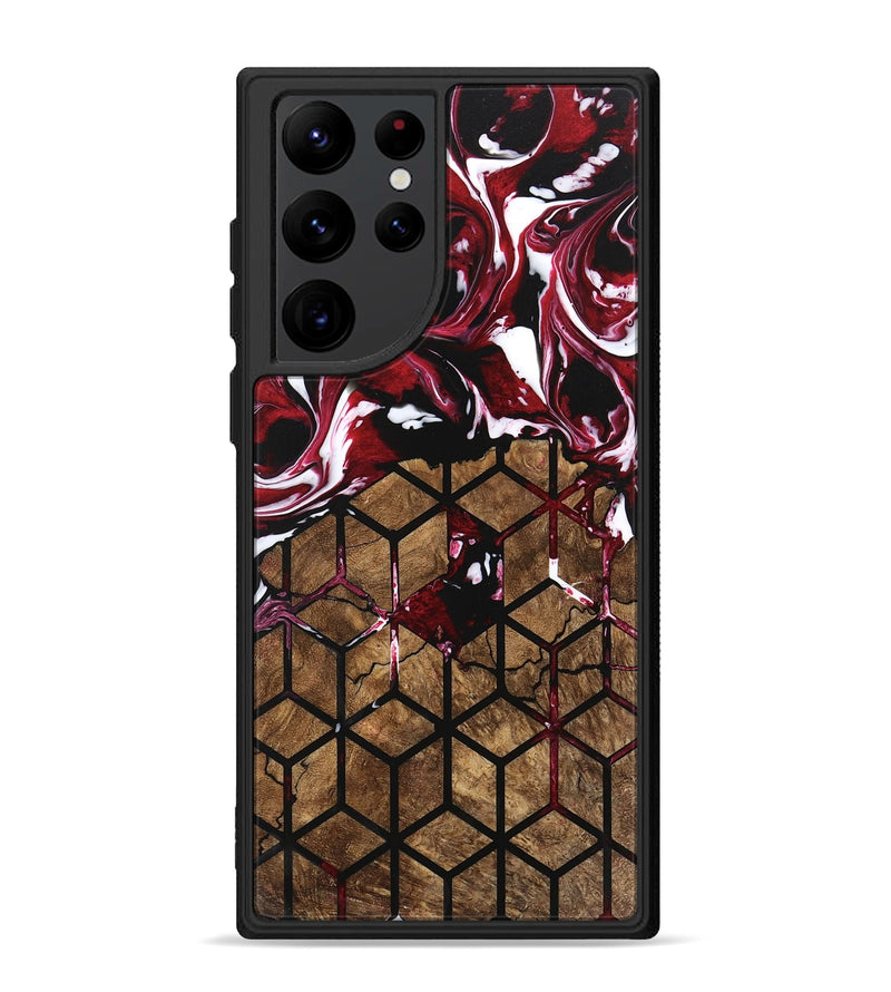 Galaxy S22 Ultra Wood Phone Case - Kelsie (Pattern, 746197)