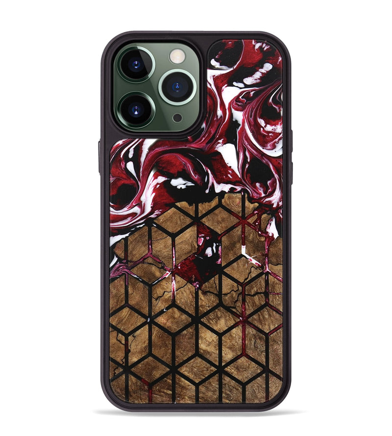 iPhone 13 Pro Max Wood Phone Case - Kelsie (Pattern, 746197)