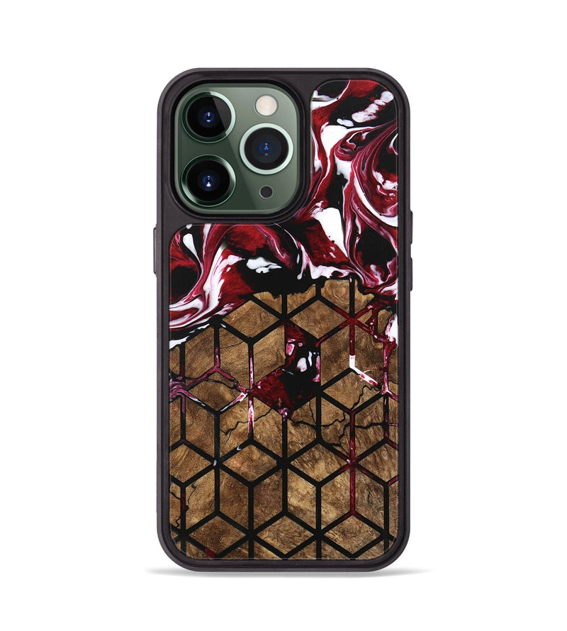 iPhone 13 Pro Wood Phone Case - Kelsie (Pattern, 746197)