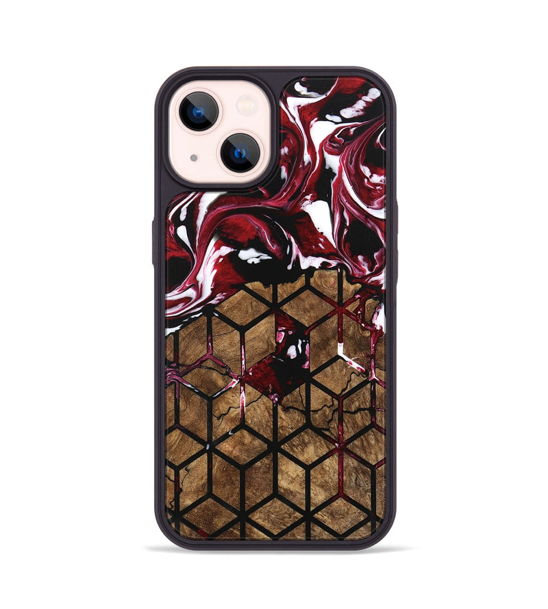 iPhone 14 Wood Phone Case - Kelsie (Pattern, 746197)