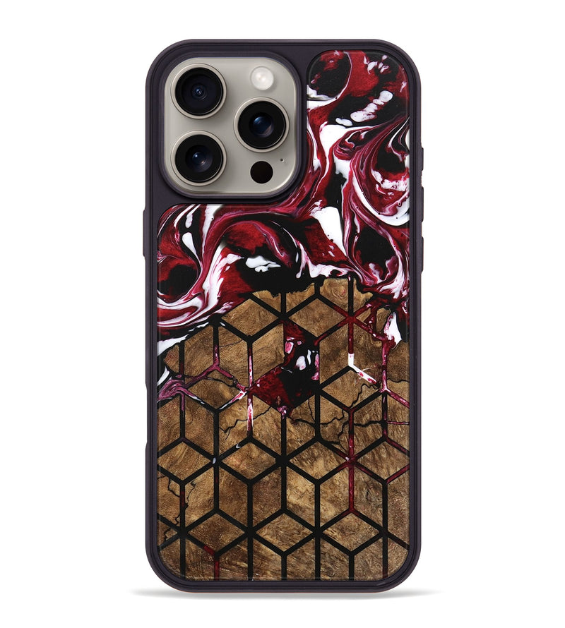 iPhone 16 Pro Max Wood Phone Case - Kelsie (Pattern, 746197)