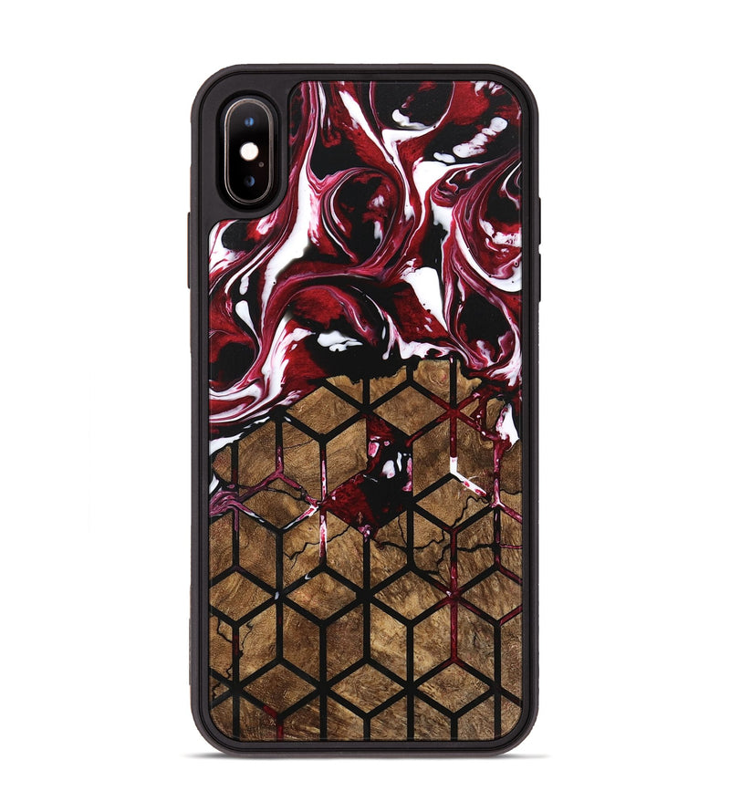 iPhone Xs Max Wood Phone Case - Kelsie (Pattern, 746197)