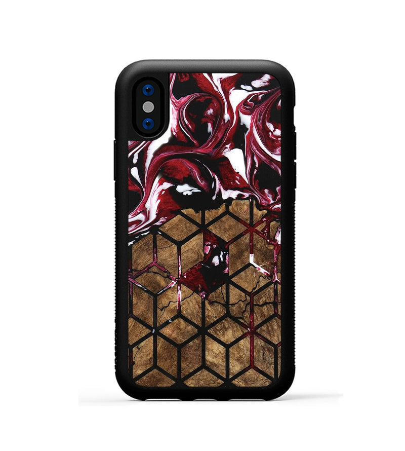 iPhone Xs Wood Phone Case - Kelsie (Pattern, 746197)