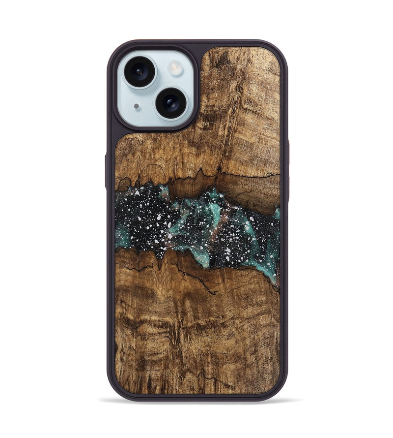 iPhone 15 Wood Phone Case - Shea (Cosmos, 746199)