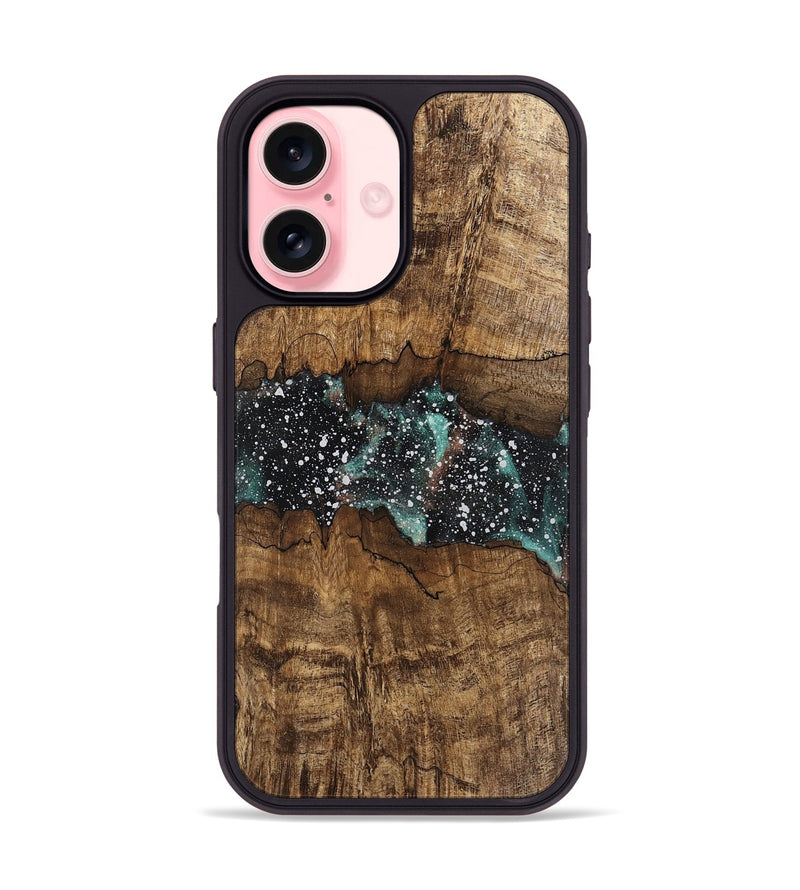 iPhone 16 Wood Phone Case - Shea (Cosmos, 746199)