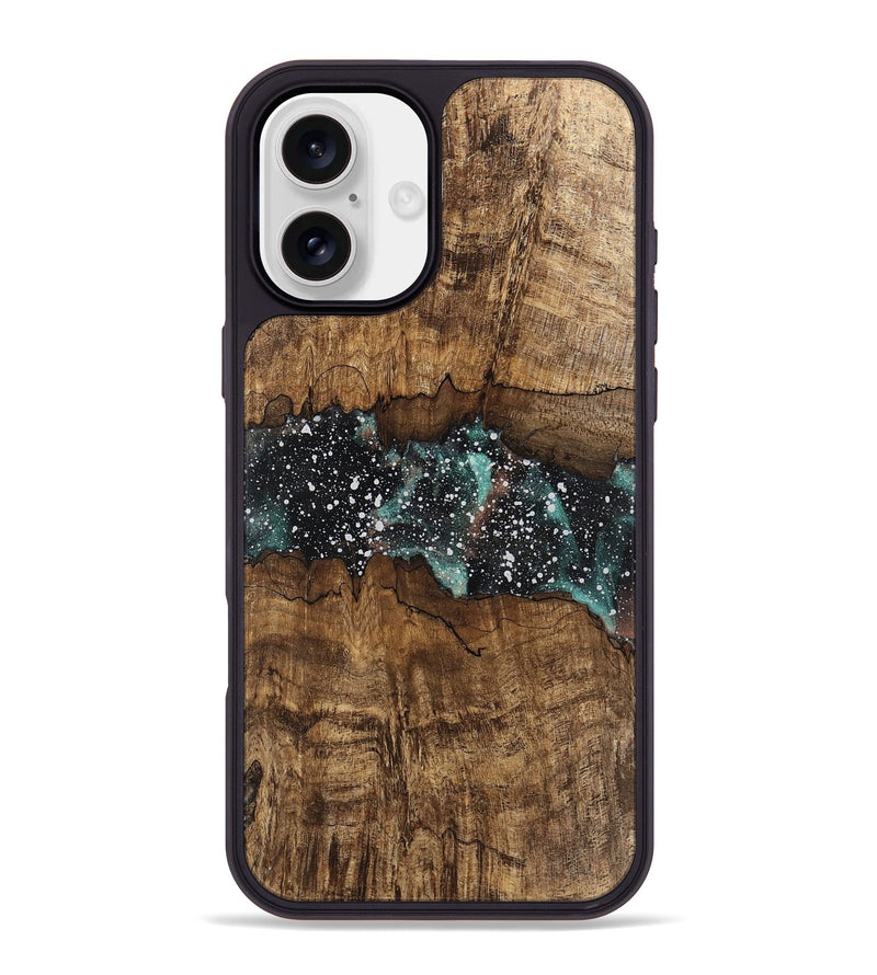 iPhone 16 Plus Wood Phone Case - Shea (Cosmos, 746199)