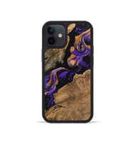 iPhone 12 mini Wood Phone Case - Tanisha (Purple, 746200)