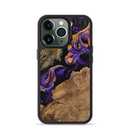 iPhone 13 Pro Wood Phone Case - Tanisha (Purple, 746200)